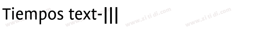 Tiempos text字体转换